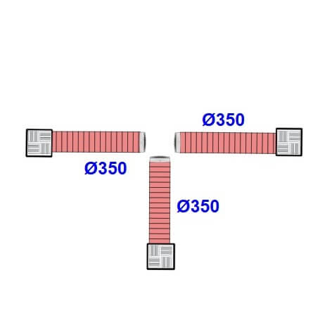 3 Outlet Evaporative Air Handling Kit